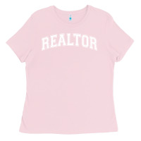 Bubblegum Pink realtor Ladies Tee - DesignPulse