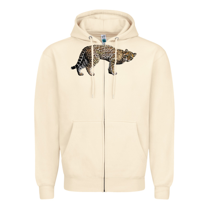 Ocelot Zipper Hoodie by LillyAllenDesigns | Teevron