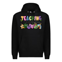 Black Teaching Lucky Charms Premium Hoodie - CowhideDigitalArt