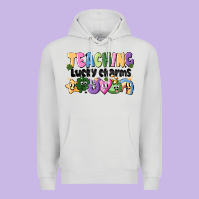Teaching Lucky Charms Premium Hoodie Designed By Cowhidedigitalart
