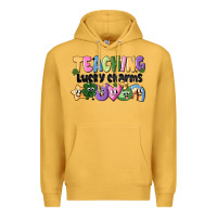 Mustard Teaching Lucky Charms Premium Hoodie - CowhideDigitalArt