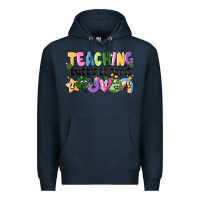Navy Teaching Lucky Charms Premium Hoodie - CowhideDigitalArt