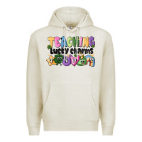 Oatmeal Heather Teaching Lucky Charms Premium Hoodie - CowhideDigitalArt