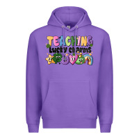 Purple Teaching Lucky Charms Premium Hoodie - CowhideDigitalArt
