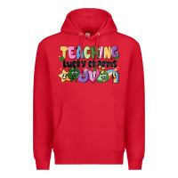 Red Teaching Lucky Charms Premium Hoodie - CowhideDigitalArt