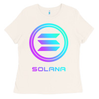 Bone solana crypto sol coin blockchain decentralized application long sleev Ladies Tee - DesignPulse