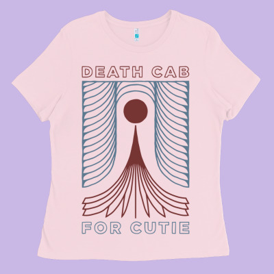 Death Cab For Cutie Ladies Tee Designed By Designpulse