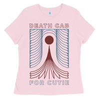 Bubblegum Pink death cab for cutie Ladies Tee - DesignPulse