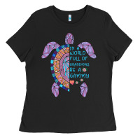 Black In a World full of Grandmas be a Gammy Ladies Tee - Bettercallsaul