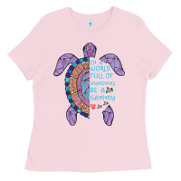 Bubblegum Pink In a World full of Grandmas be a Gammy Ladies Tee - Bettercallsaul