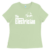 Matcha the electrician the godfather parody design hipste Ladies Tee - PixelWave