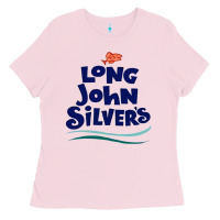 Bubblegum Pink #long john silvers Ladies Tee - PixelWave