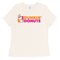 Bone Dunkin'donuts Ladies Tee - PixelWave