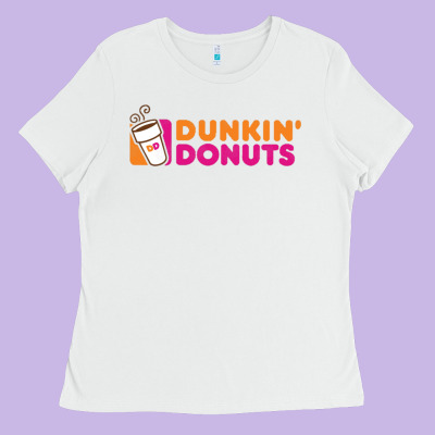 Dunkin'donuts Ladies Tee Designed By Pixelwave