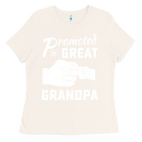 Bone Promoted to Great Grandpa Ladies Tee - PixelWave