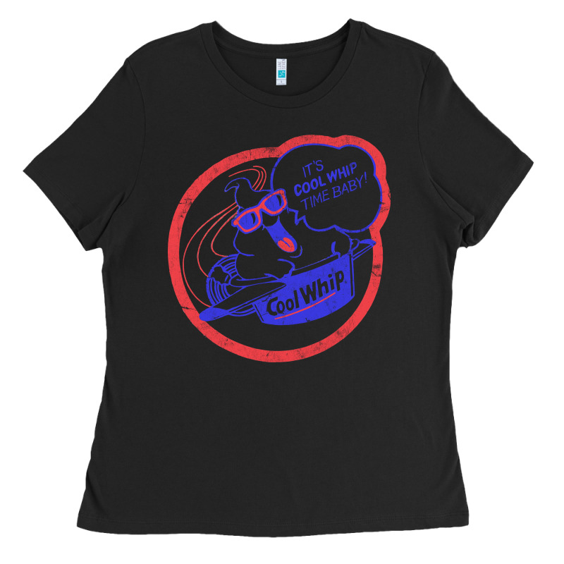 Cool Whip Vintage Design   80s Aesthetic Ladies Tee by PixelWave | Teevron
