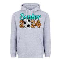 Heather Grey soccer senior 2024 Heavyweight Hoodie - BarkalooDesign