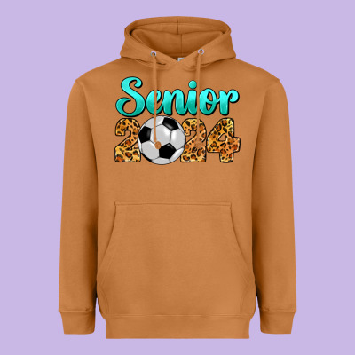 Soccer Senior 2024 Heavyweight Hoodie Designed By Barkaloodesign