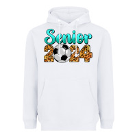 White soccer senior 2024 Heavyweight Hoodie - BarkalooDesign