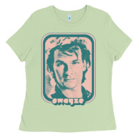 Matcha patrick swayze retro 80s fan aesthetic design Ladies Tee - PixelWave