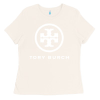 Bone white burch tory Ladies Tee - PixelWave