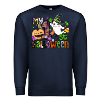 Navy my 1st halloween Premium Sweatshirt - BarkalooDesign