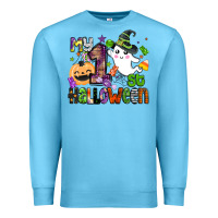 Ocean Blue my 1st halloween Premium Sweatshirt - BarkalooDesign