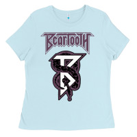 Baby Blue Beartooths Ladies Tee - PixelWave
