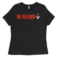 Black Dr. Feelgood Ladies Tee - PixelWave