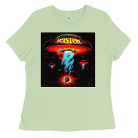 Matcha Boston Classic Ladies Tee - PixelWave
