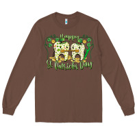 Chestnut Happy St. Patrick's Day Tooth Dentist Long Sleeve Tee - CowGirlArtShop