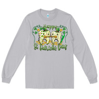 Moon Dust Happy St. Patrick's Day Tooth Dentist Long Sleeve Tee - CowGirlArtShop