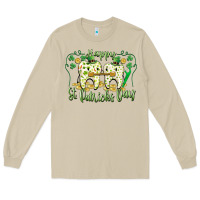 Mushroom Happy St. Patrick's Day Tooth Dentist Long Sleeve Tee - CowGirlArtShop
