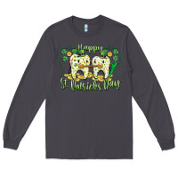 Smoke Happy St. Patrick's Day Tooth Dentist Long Sleeve Tee - CowGirlArtShop