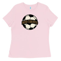 Bubblegum Pink Boyd Toronto Soccer Ladies Tee - PixelWave
