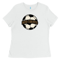 White Boyd Toronto Soccer Ladies Tee - PixelWave