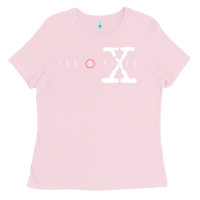 Bubblegum Pink the x files [tb] Ladies Tee - PixelWave
