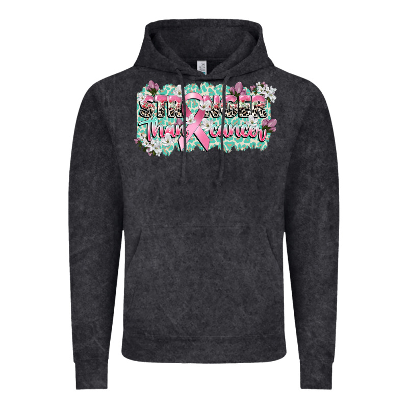 Stronger Than Cancer Cancer Awareness Vintage Hoodie by CowGirlArtShop | Teevron