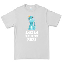 Dove Grey Mommy Saurus Rex Mom Mom Gift Dino Premium Tee - Bettercallsaul