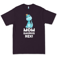 Plum Mommy Saurus Rex Mom Mom Gift Dino Premium Tee - Bettercallsaul