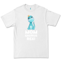 White Mommy Saurus Rex Mom Mom Gift Dino Premium Tee - Bettercallsaul