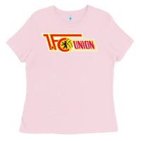 Bubblegum Pink cool-1.-fc-union-berlin-merch Ladies Tee - Craftify