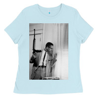 Baby Blue malcolm x Ladies Tee - Craftify