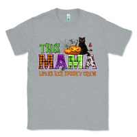 Heather Grey This mama loves her spooky crew Classic Tee - NancyCooperArtShop