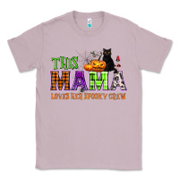 Lilac This mama loves her spooky crew Classic Tee - NancyCooperArtShop