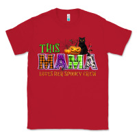 Red This mama loves her spooky crew Classic Tee - NancyCooperArtShop