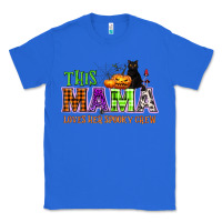 True Royal This mama loves her spooky crew Classic Tee - NancyCooperArtShop