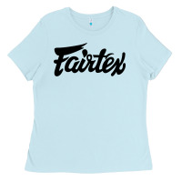 Baby Blue Fairtex Combat Sport Style Black Ladies Tee - Craftify