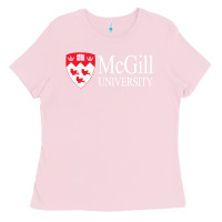 Bubblegum Pink mcgill university Ladies Tee - Craftify