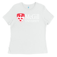 White mcgill university Ladies Tee - Craftify